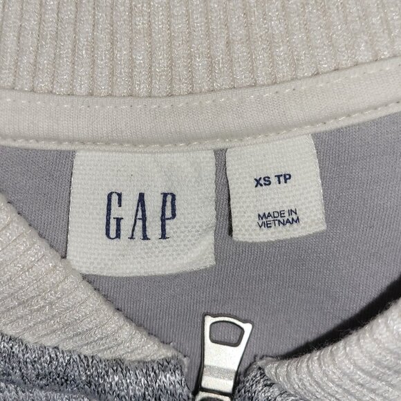 ❄️ XS | Gap | Retro Sport Duo-Tone Zip-Up Varsity Jacket - Picture 4 of 5
